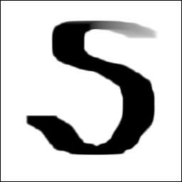 ブラシツールでの描画例(使用ブラシ:Block 01)