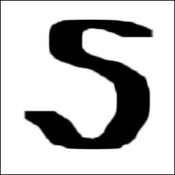 ブラシツールでの描画例(使用ブラシ:Block 01)