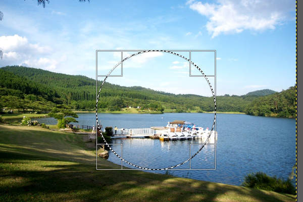 3. 円型に選択 3. 円型に選択