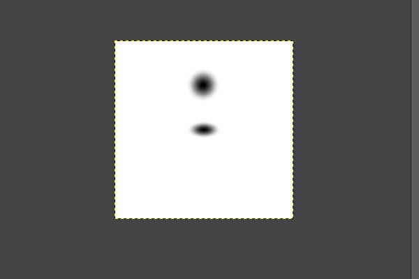 19. 横長の楕円が描かれる 19. 横長の楕円が描かれる