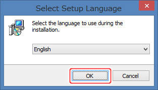 2. インストール中の言語の選択 2. インストール中の言語の選択