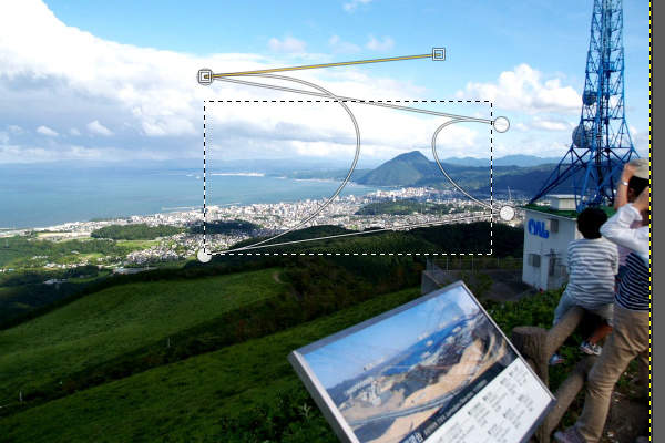 8. 変形したパス